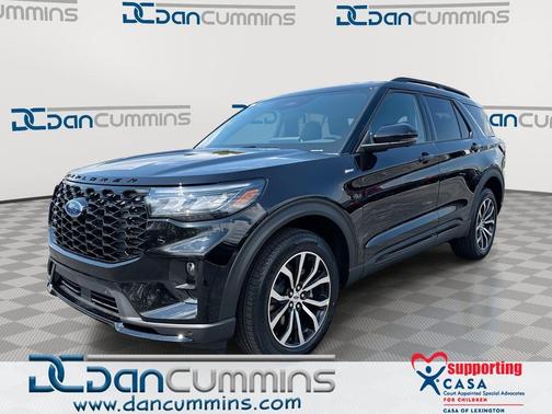 Agate Black Metallic 2026 Ford Explorer ST-Line