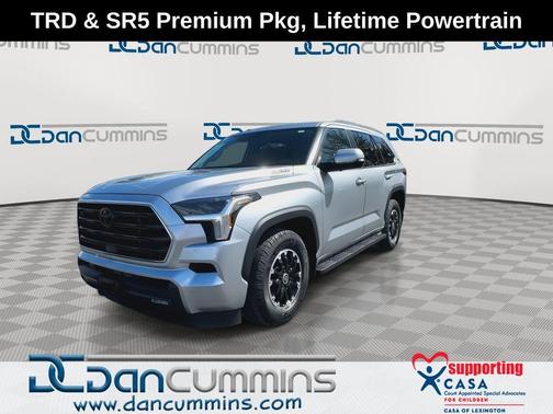 Celestial Silver Metallic 2024 Toyota Sequoia SR5