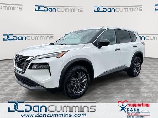 Glacier White 2023 Nissan Rogue S