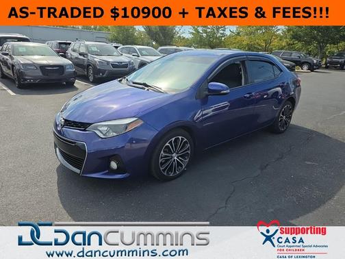 2015 Toyota Corolla S Plus