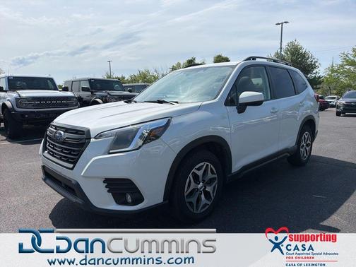Crystal White Pearl 2024 Subaru Forester Premium