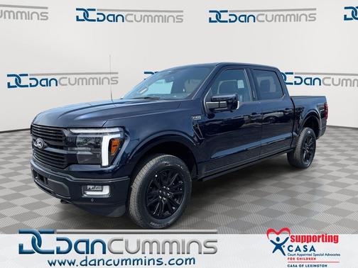 Antimatter Blue Metallic 2026 Ford F-150 Platinum