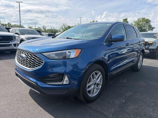 Atlas Blue Metallic 2024 Ford Edge SEL