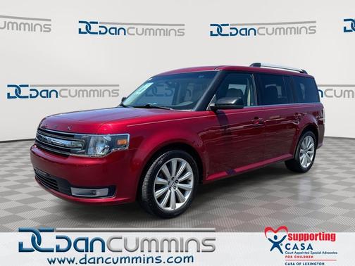Ruby Red Metallic 2014 Ford Flex SEL