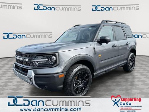 Gray Metallic 2025 Ford Bronco Sport Badlands