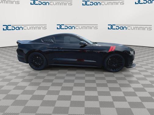 Black 2015 Ford Mustang EcoBoost
