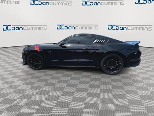 Black 2015 Ford Mustang EcoBoost