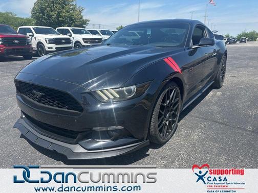 Black 2015 Ford Mustang EcoBoost