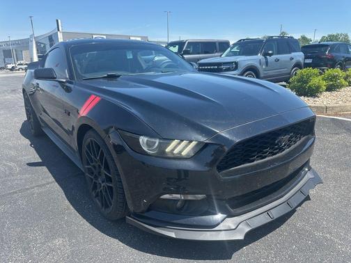 Black 2015 Ford Mustang EcoBoost
