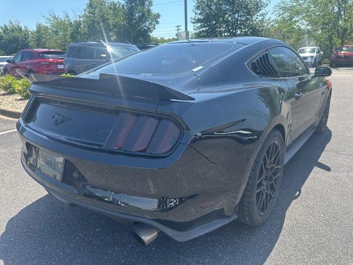 Black 2015 Ford Mustang EcoBoost