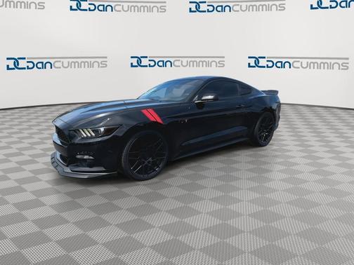 Black 2015 Ford Mustang EcoBoost