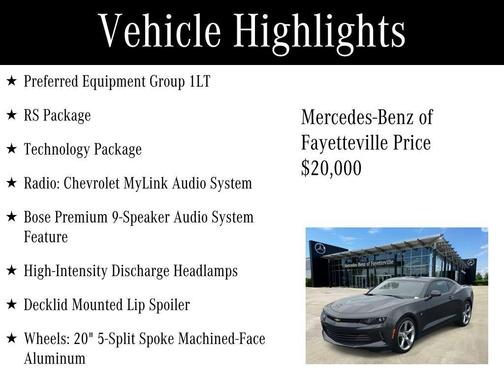 2017 Chevrolet Camaro 1LT