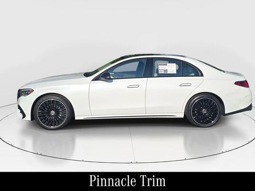 Moonlight White 2024 Mercedes-Benz E-Class E 350 4MATIC