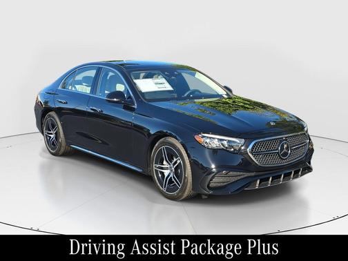 Black 2026 Mercedes-Benz E-Class E 350 4MATIC
