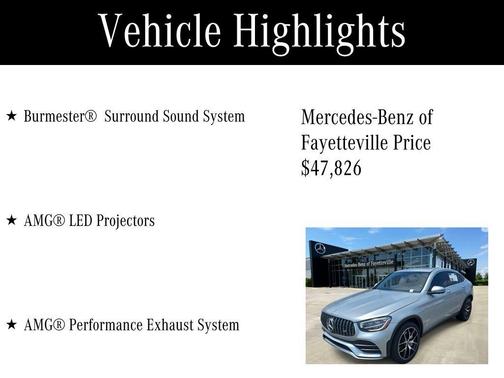 2023 Mercedes-Benz AMG GLC 43 4MATIC Coupe