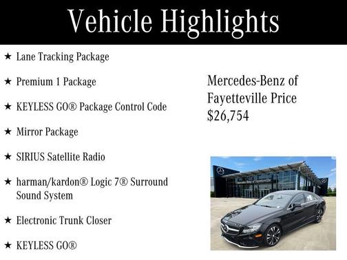 2016 Mercedes-Benz CLS-Class 400