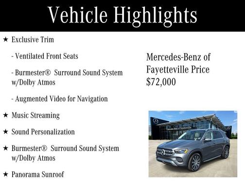 2026 Mercedes-Benz GLE 350 Base 4MATIC