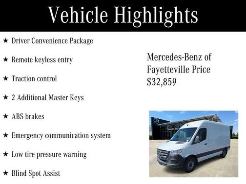 2020 Mercedes-Benz Sprinter 2500 144 WB