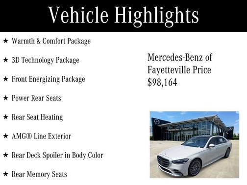 2023 Mercedes-Benz S-Class S 580 4MATIC