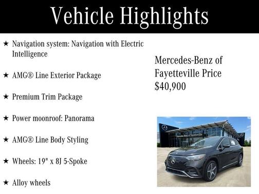 Obsidian Black Metallic 2023 Mercedes-Benz EQE 350+ Base