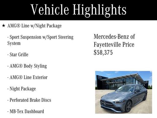 2025 Mercedes-Benz C-Class C 300