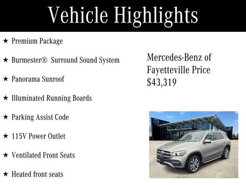 2022 Mercedes-Benz GLE 350 Base 4MATIC