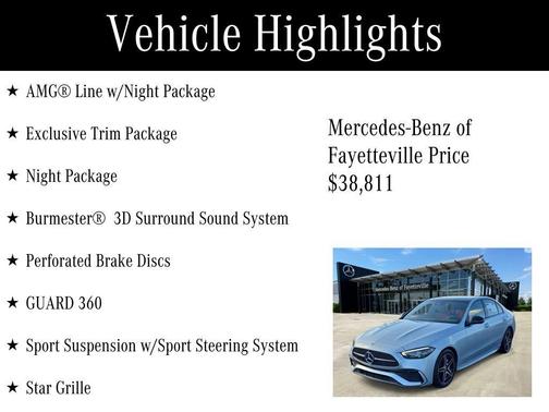 2024 Mercedes-Benz C-Class C 300