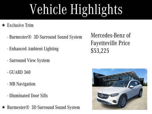 2025 Mercedes-Benz GLC 300 Base 4MATIC