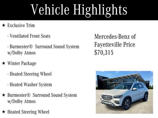 2025 Mercedes-Benz GLE 350 Base 4MATIC