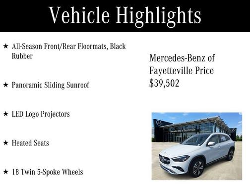 2025 Mercedes-Benz GLA 250 Base