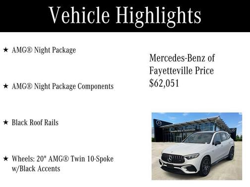 2025 Mercedes-Benz AMG GLC 43 Base 4MATIC