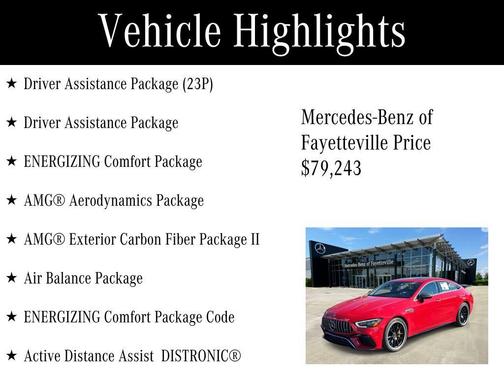 2020 Mercedes-Benz AMG GT 63 4-Door