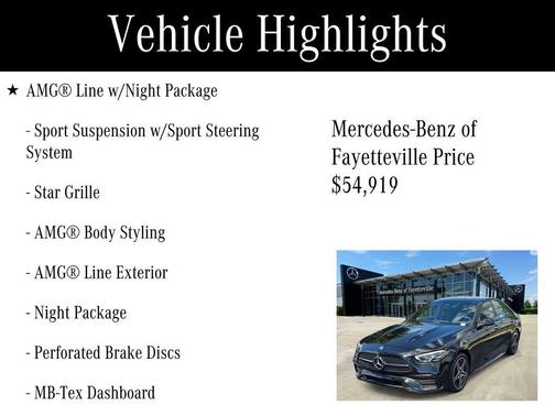 2025 Mercedes-Benz C-Class C 300