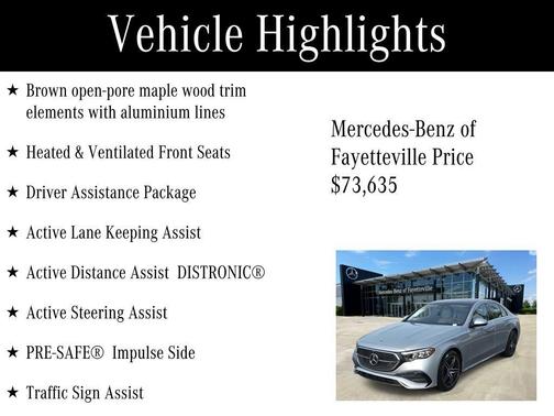 Cirrus Silver Metallic 2026 Mercedes-Benz E-Class E 350 4MATIC