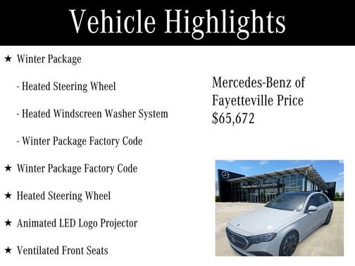 2025 Mercedes-Benz E-Class E 350 4MATIC