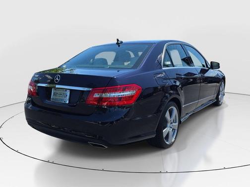 Blue 2011 Mercedes-Benz E-Class E 350