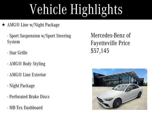 2025 Mercedes-Benz C-Class C 300