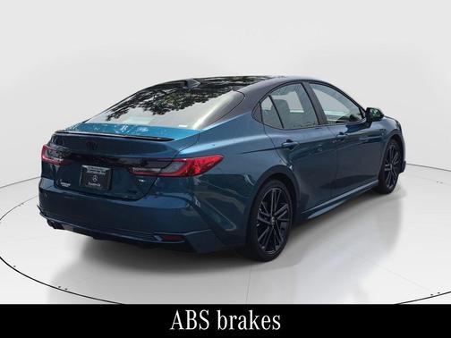 Midnight Black Metallic 2025 Toyota Camry XSE