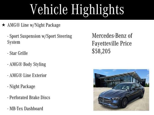 2025 Mercedes-Benz C-Class C 300