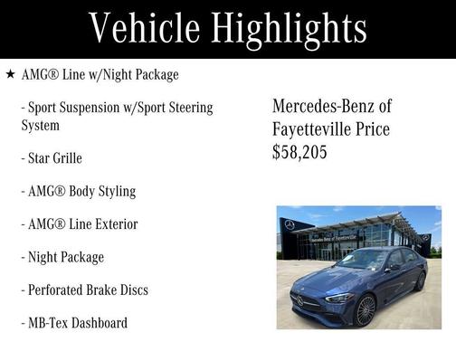 2025 Mercedes-Benz C-Class C 300