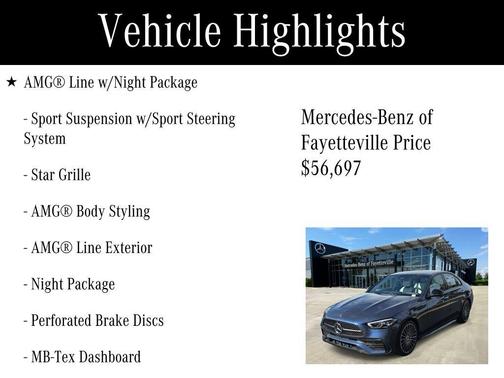 2025 Mercedes-Benz C-Class C 300