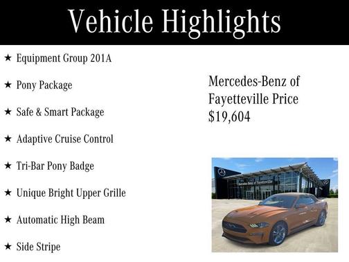 2018 Ford Mustang EcoBoost Premium