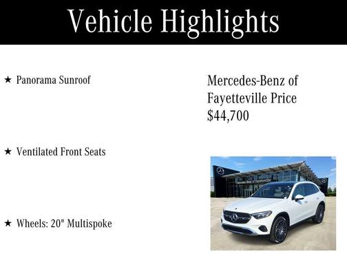 2024 Mercedes-Benz GLC 300 Base 4MATIC