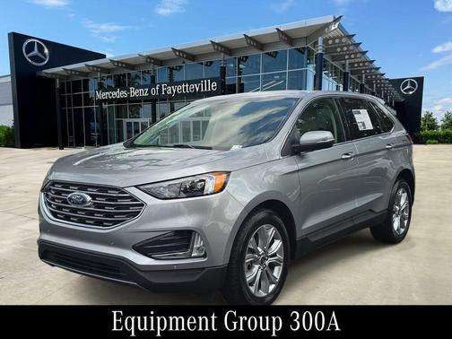 Silver Metallic 2024 Ford Edge Titanium