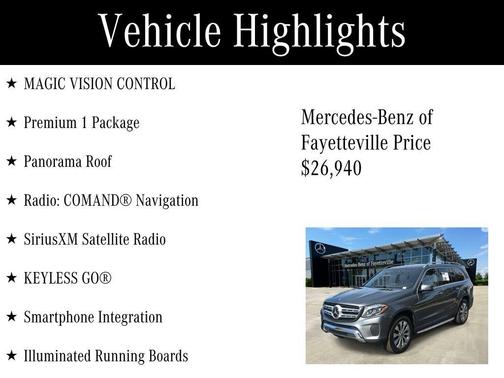 2019 Mercedes-Benz GLS 450 Base 4MATIC
