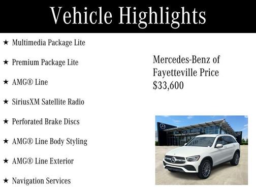 MANUFAKTUR Diamond White Metallic 2022 Mercedes-Benz GLC 300 Base