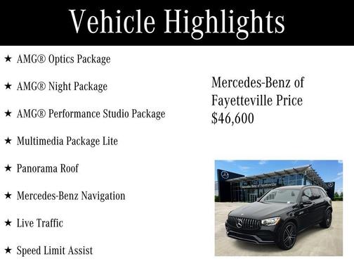 2022 Mercedes-Benz AMG GLC 43 Base 4MATIC