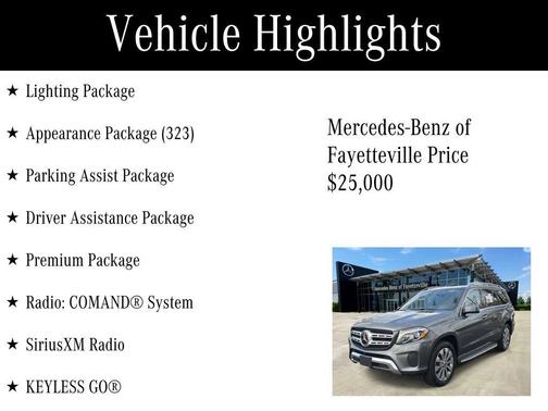 2018 Mercedes-Benz GLS 450 Base 4MATIC
