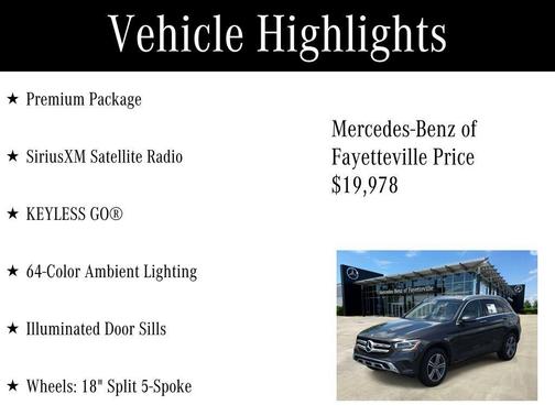 Graphite Gray Metallic 2020 Mercedes-Benz GLC 300 Base