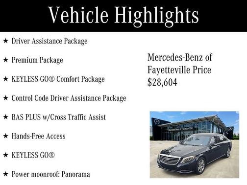 2017 Mercedes-Benz S-Class S 550 4MATIC